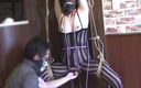 BDSM hentai-ch: Shibari Bondage Pussy Dildo Playing