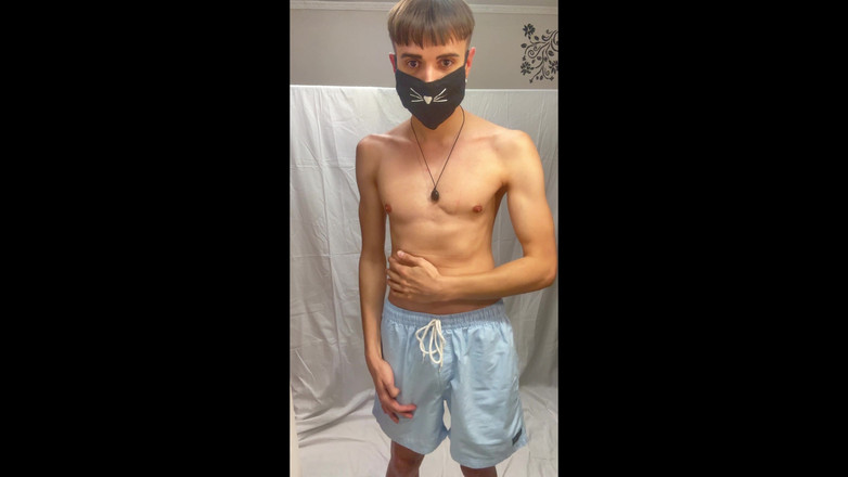 FemmeTwunkie: Kitty Femboy Pantat Bermain dan Cum