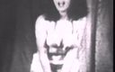 Vintage megastore: Brunette&amp;#039;s old fashioned stripping