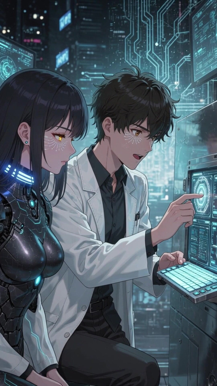 Sdanimacionescol: Cel mai sexy robot vrea să simtă o pulă umană în...