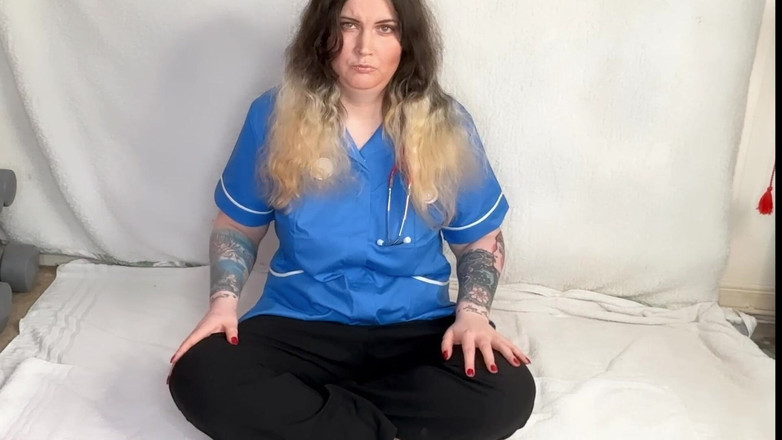 MissFFW: Zdesperowana pielęgniarka Ffw wkurza na całej podłodze