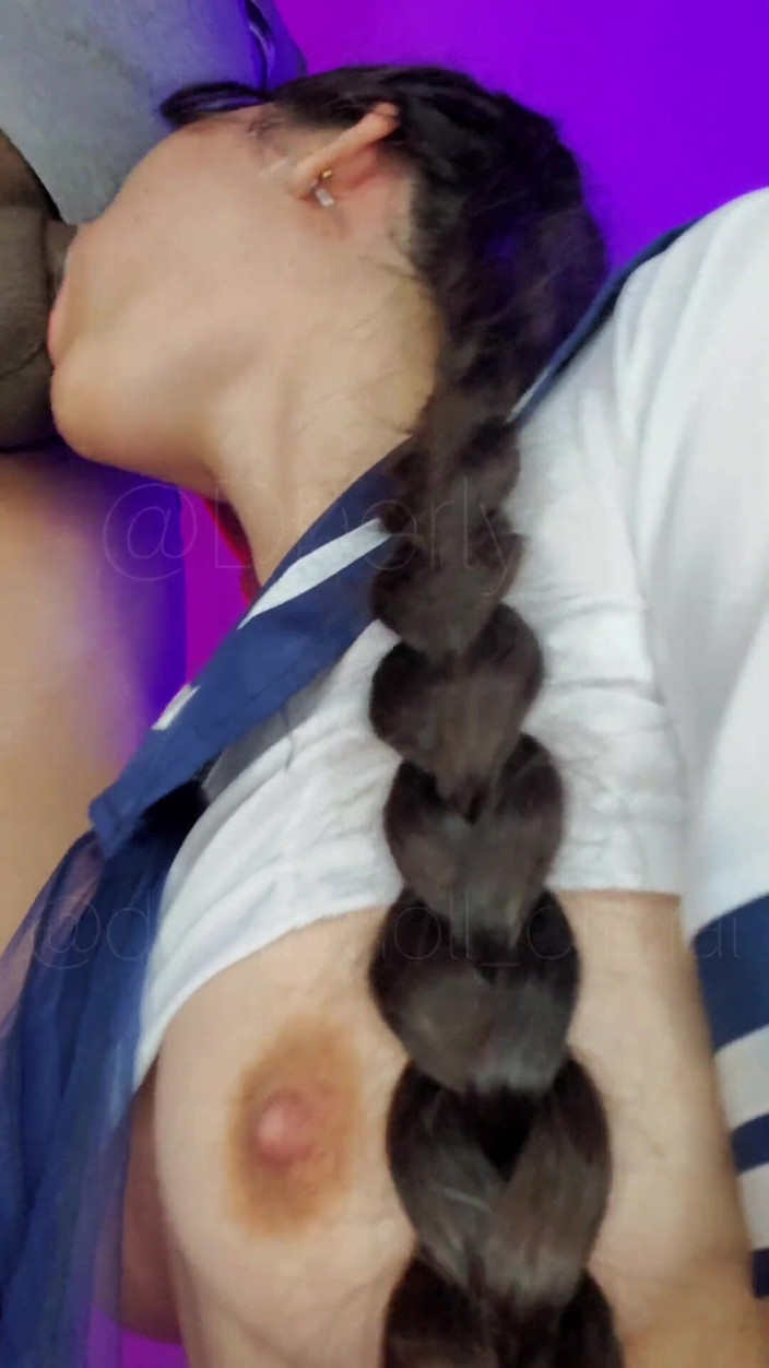 DherlyDoll: Att få snygging att suga min kuk!