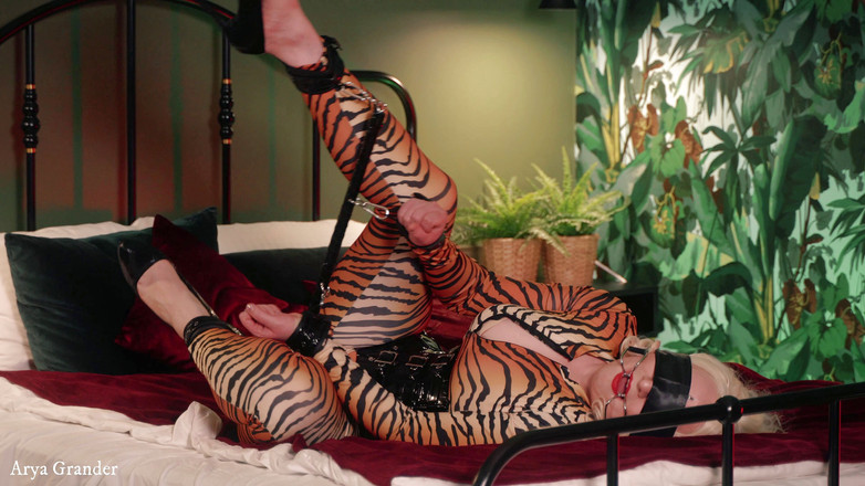 Arya Grander: MiLF sottomessa in spandex