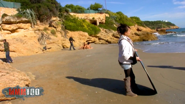 MMM100: Sexy Video: Jessica Bitch Beach Shoot