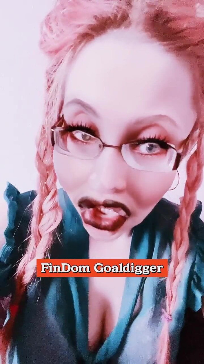 FinDom Goaldigger: 私の唇はあなたを狂わせます!