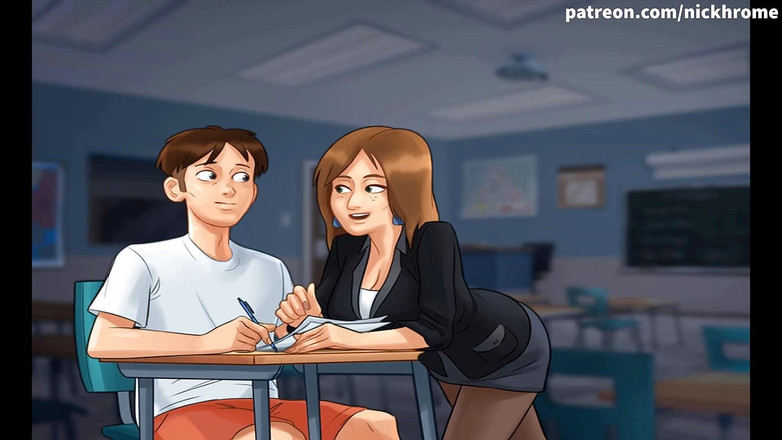 Cartoon Universal: Summertime saga 129부 (이탈리아 서브)