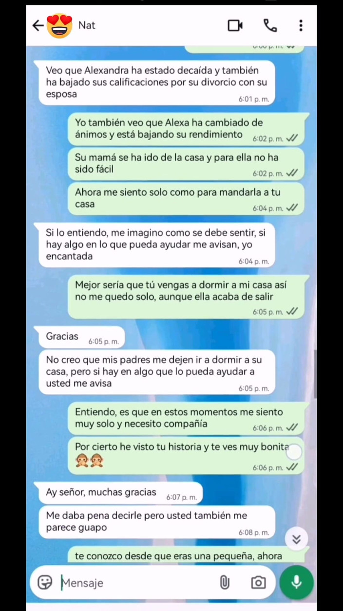 Natasha Caseros: Горячая чат с другом моей падчерице