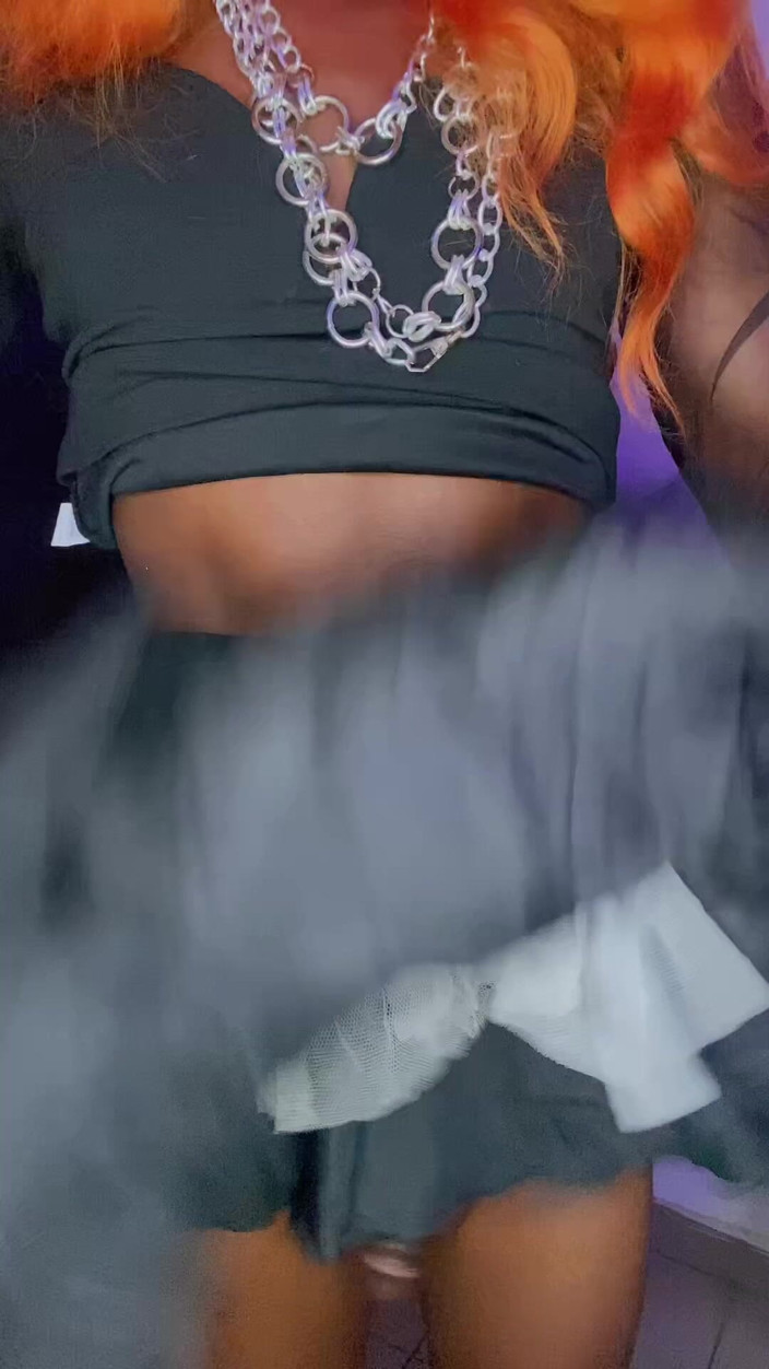 Cilia Hung: Long Black Cock Under the Little Black Dress