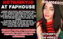 Hotkinkyjo: 17.04.2021 Hotkinkyjo with huge spiked dildo from JohnThomasToys in ass &amp;amp;...