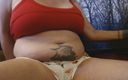 Abby Anna: Big Jiggly Belly Bulge Fat Thick Chubby BBW