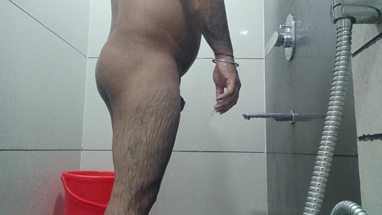 Austin Rose: 핫한 Daady 누드 목욕 쇼