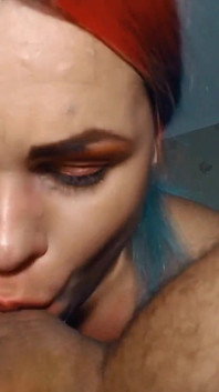 My Hungry Stepsister Drains My Balls Extreme Double Throatpie