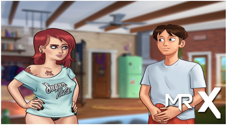 Mr Studio X: SummertimeSaga Co tam máš? Váš člen? E1 # 71