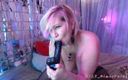 Aimee Paradise: Young hooligan spins lustful stepmom for a hot dildo show...