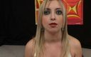 Argentina Latina Amateurs: Schattige latina blonde Vanina heeft haar make-up verpest met heet...