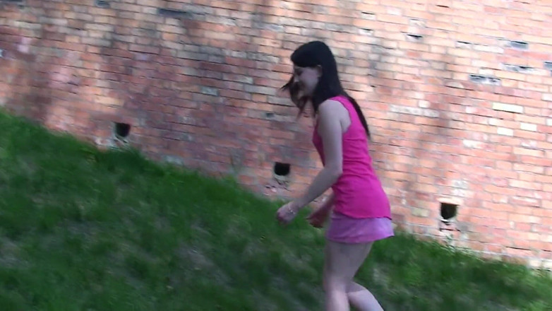 All Those Girlfriends: Lolly dancing and getting naked in the open