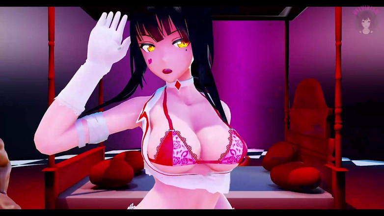 Velvixian: Kangxi - Tarian seksi dalam sut jururawat dan pakaian beransur-gred