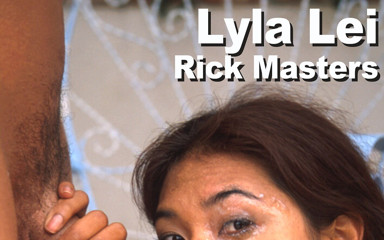 Edge Interactive Publishing: Lyla Lei & Rick Masters zuigen klaarkomen in het gezicht Pinkeye...