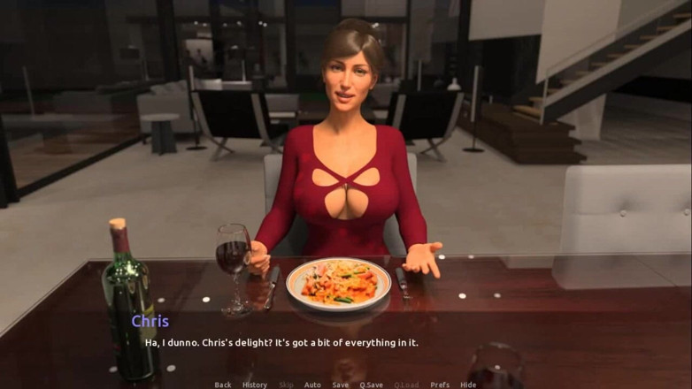 Dirty GamesXxX: THE VISIT: Lesbian strip show and unexpected premature ejaculation ep.34