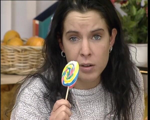 YOUR FIRST PORN: Shy Anja with Lollipops Soft Clip