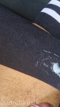 A Passerby Boss Fucked a Transsexual Sissy Femboy While Driving a Car, Squirting Semen Onto Her Stockings.