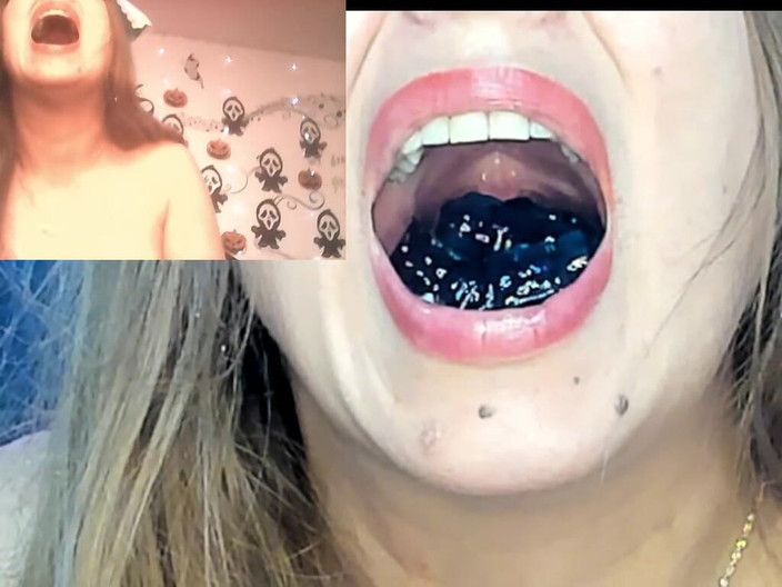 Angel eyes studio: Kamera di dalam saya! Saya menelan raksasa besar!