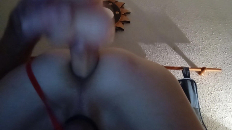 Ratapcxsumi: On all fours fucking my anus