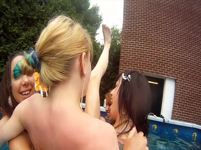 Gangbang team: The Pool Orgy Where Everyone Gets in on the Action