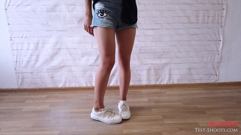 Test-Shoots: Sanatsal jimnastikçi Polina ile çıplak video seçmeleri