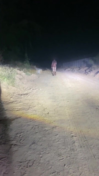 Anne Steele Nude Flashing on Road