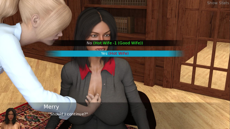 Porny Games: Project hot wife - Felling sexy with Jenny  (46)