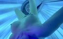 Aqua Pola: Masturbate and Nipples Play in Sunbathing Area Studio