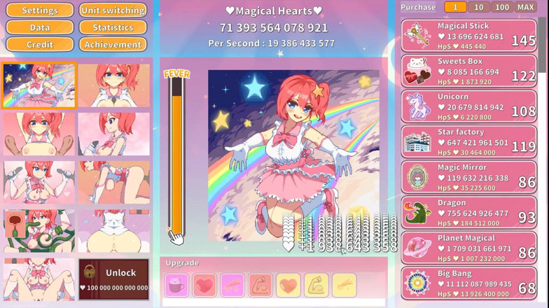 Cumming Gaming: Magical Girl Clicker Hentai Game Creampie and Squirting Gangbang for...