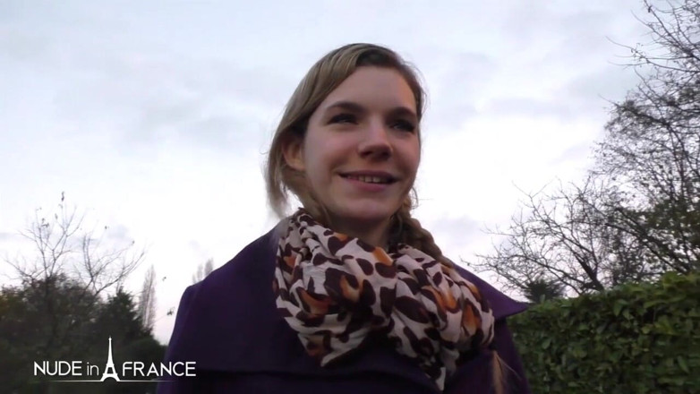 Nude in France: Pretty Young 18yo College Teen Girl Gets Hard Sodomized and Facialized...
