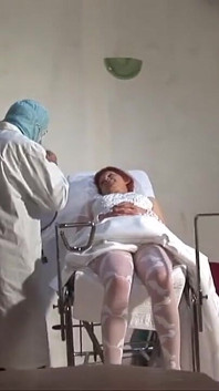 LFAP - French hairy mature bride ass pounded and fist fucked at the doctor
