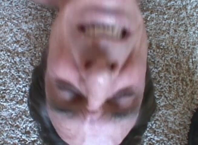 Analiscius: She makes this guy to lick her twat and fuck...