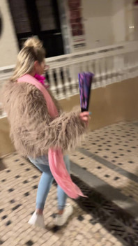 Bold MILF After the Party Showing off Her Curves