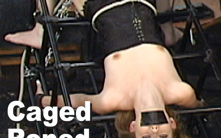 Picticon bondage and fetish: Salem tarak ve usta len kafesli ipli okşanmış dövülmüş len675c