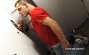 FETISH BDSM STUDIO: Sucking cock in glory holes with fetish clothes