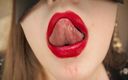 Busty Vic: Zunge, mund-fetisch, titten necken