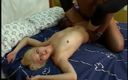 Super Babes: Young ho strips before taking deep penetration and facial in...