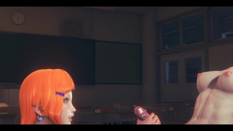 HentaiTubes: Hentai futanari - gwen ngocok kontol dan ngentot sama futanari di...