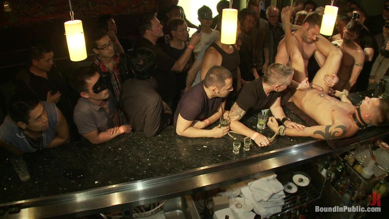 Bound in public: Club Dragon