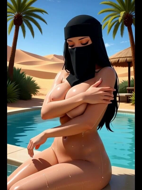 Arabian Diva: アラビアンディーバ砂漠プール誘惑 - Ai Fantasy