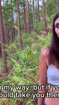 Real Sex in a Public Forest with a Stranger.