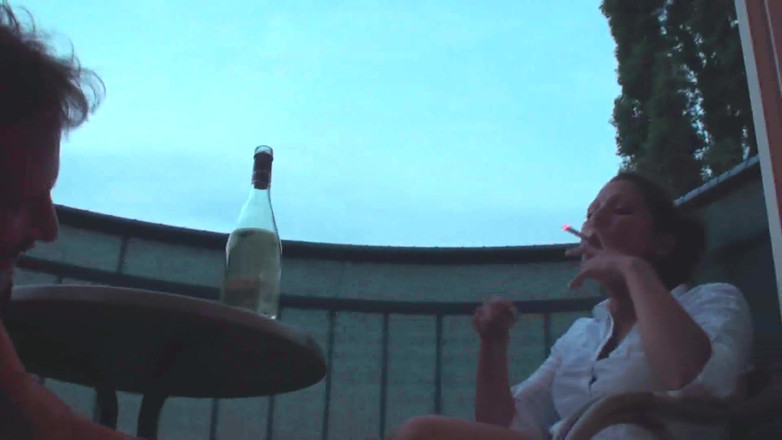 Foot Girls: Sexy femdom smoking a cigarette while getting feet licked and...