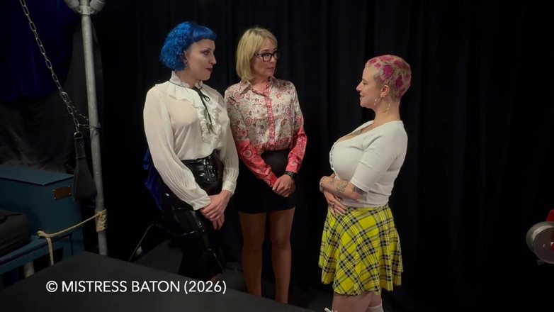 MistressBaton: Tears After Big Boob &amp; Thigh Torment
