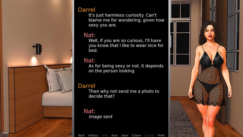 Dirty GamesXxX: A couple's duet of love&amp;lust: wife sends nude photos to...