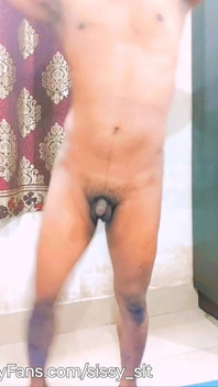 Micro Penis Sissy Show Her Sexy Move in the Webcam