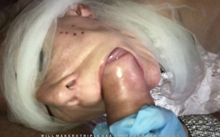 Triple AAA: 자지를 사랑하는 목구멍 깊숙한 영국 밀프의 더러운 이야기 2부 - 언컷 클립